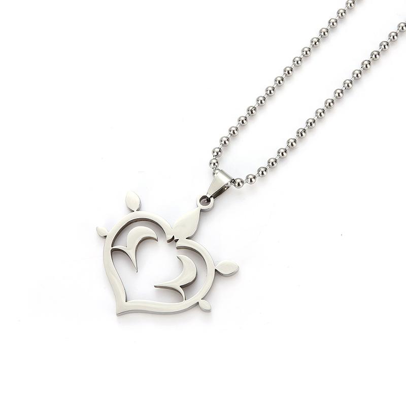 New Genshin Impact Necklace For Women/Men Punk Anime Scaramouche Xiao Titanium Steel Necklaces Jewelry Accessories Gift for Fans