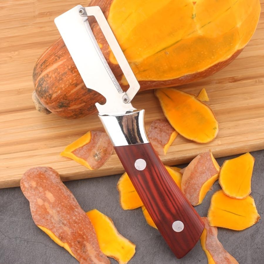 2-in-1 Peeler, Stainless Steel Multifunctional Vegetable Peeler and Bottle Opener