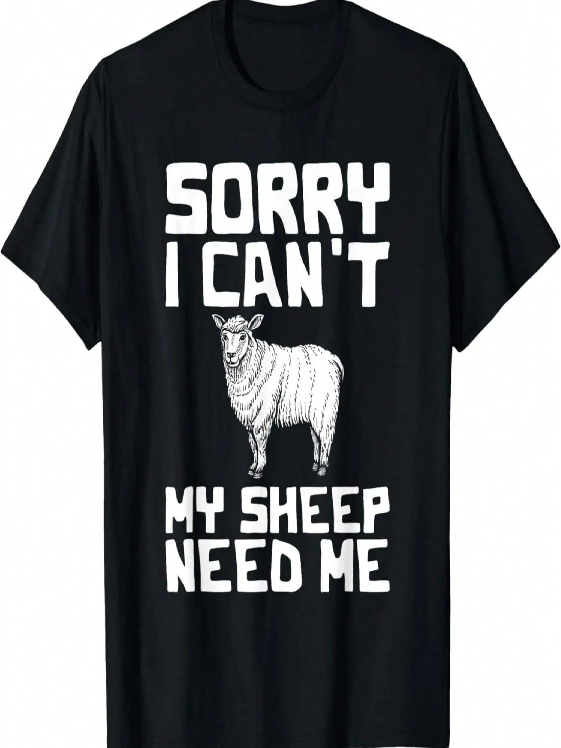 Funny Sheep Design For Farmers And Sheep Lovers T-Shirt S разноцветный