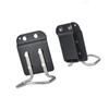 Compact Double Purpose Steel Tool Clips Ergonomic Design For Carpenters Electricians Portable Jobsite Storage