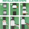 Easy Install Downspout Diverter For Roof Drainage Practical Simple Setups Rain Diverter with Adjustable Valves