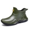 36-46 Größe Große Größe Herren Wasserdichte Kurzschaft Gummistiefel Mode Lässig Dicke Sohle Wasserschuhe Outdoor Abriebfeste Bootsschuhe