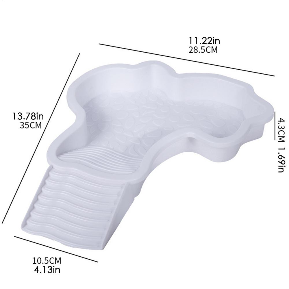Reptile Bathing Pool Aquarium Turtle Climbing Pet Basin Fish Tank Decoration Reptile Water Bowl For Turtle Bearded Dragon