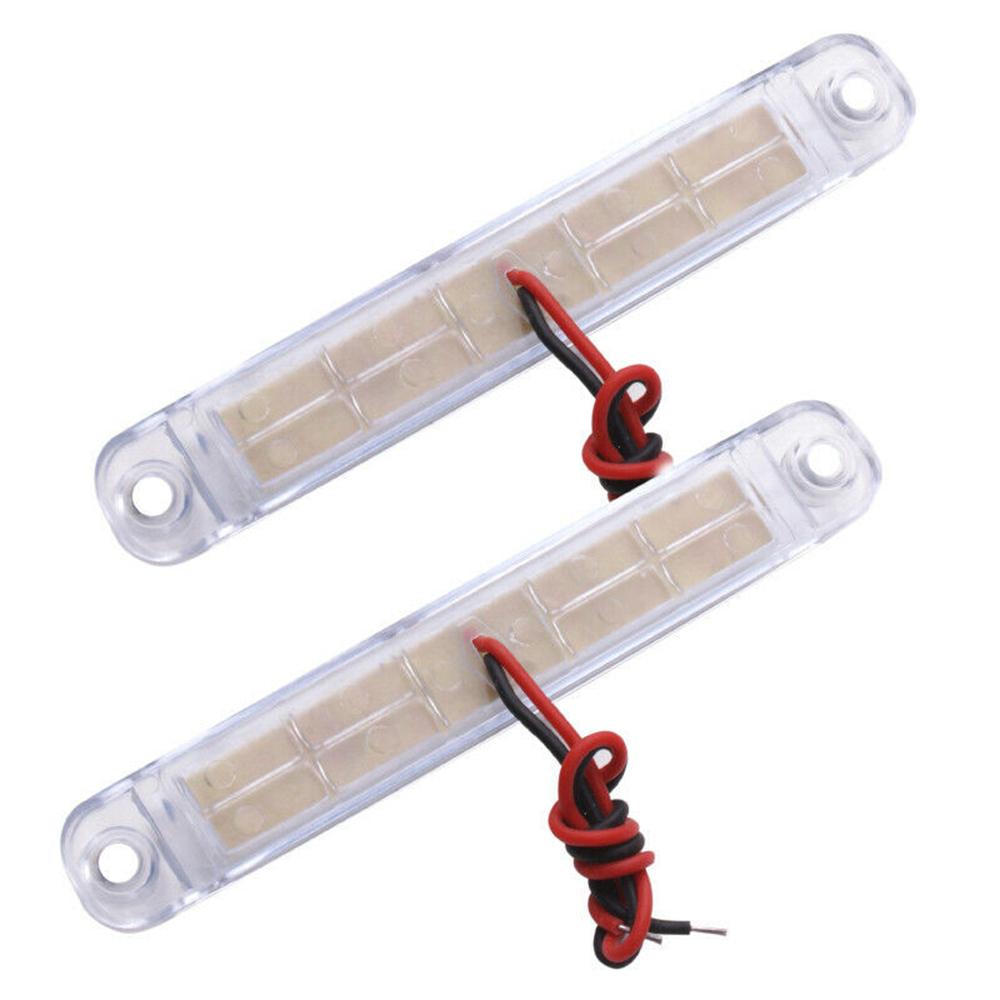 2PCS 9SMD Red Trailer Lights 12 V Side Marker Light Caravans Rear Light Trailer Light 12 V Rear Truck Lights LED Lamp 12v
