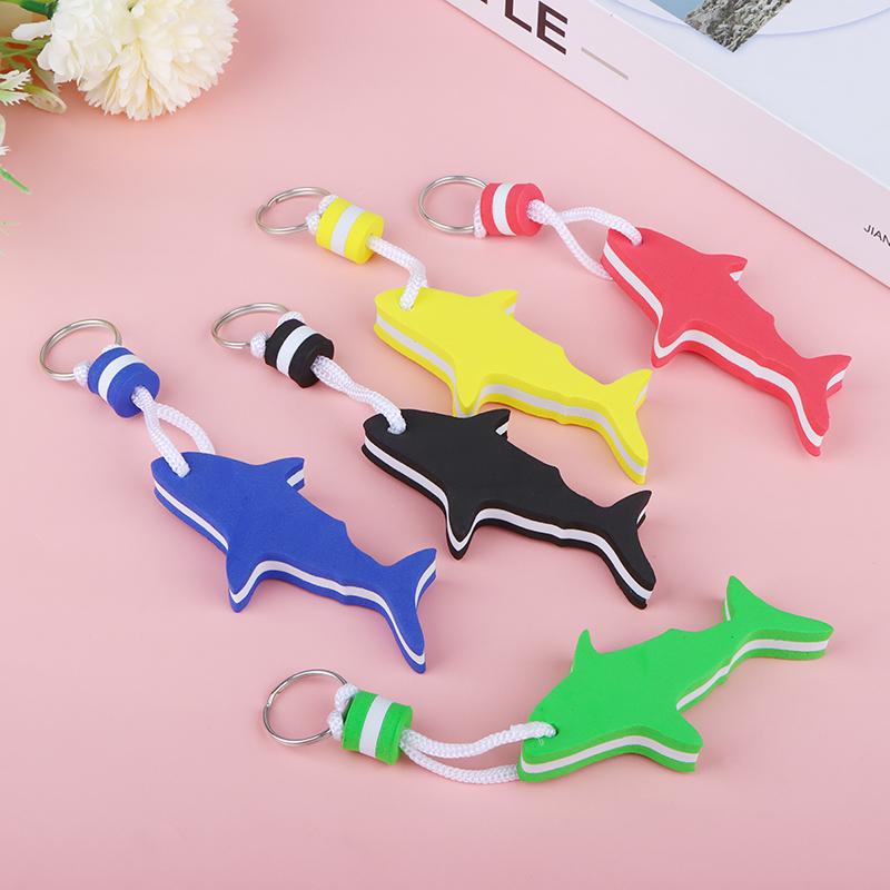 1Pc Boating Sea Sailing Fishing Water Floating Keychain Eva Key Ring Pendant Water Sports Inflatable Boats Accessories