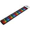 Rollup Piano Silicone 49 Keys Roll Up Piano Keyboards Hand Roll Piano Educational Gifts
