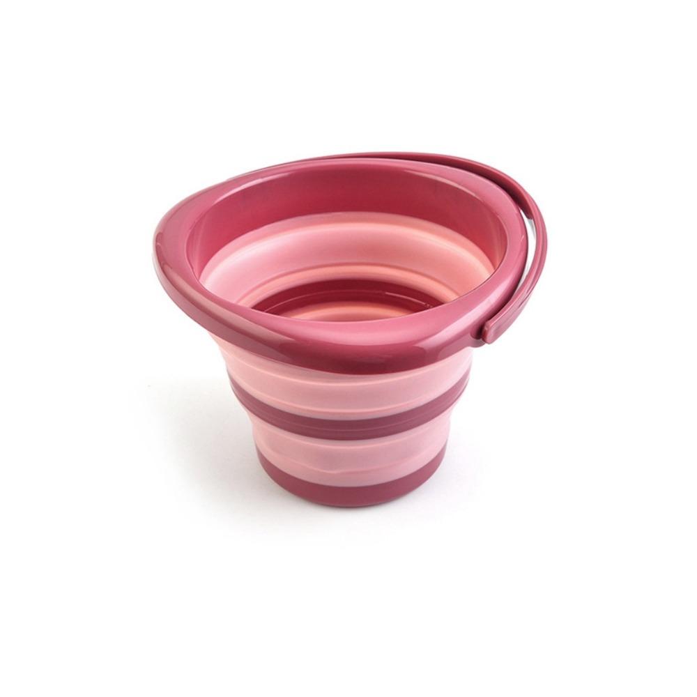 Portable Folding Water Bucket Thickened Collapsible Wash Basin Water Splashing Festival