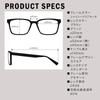 Square Sunglasses SPLT71J 5204CD [Police][Authorized Import] Men's