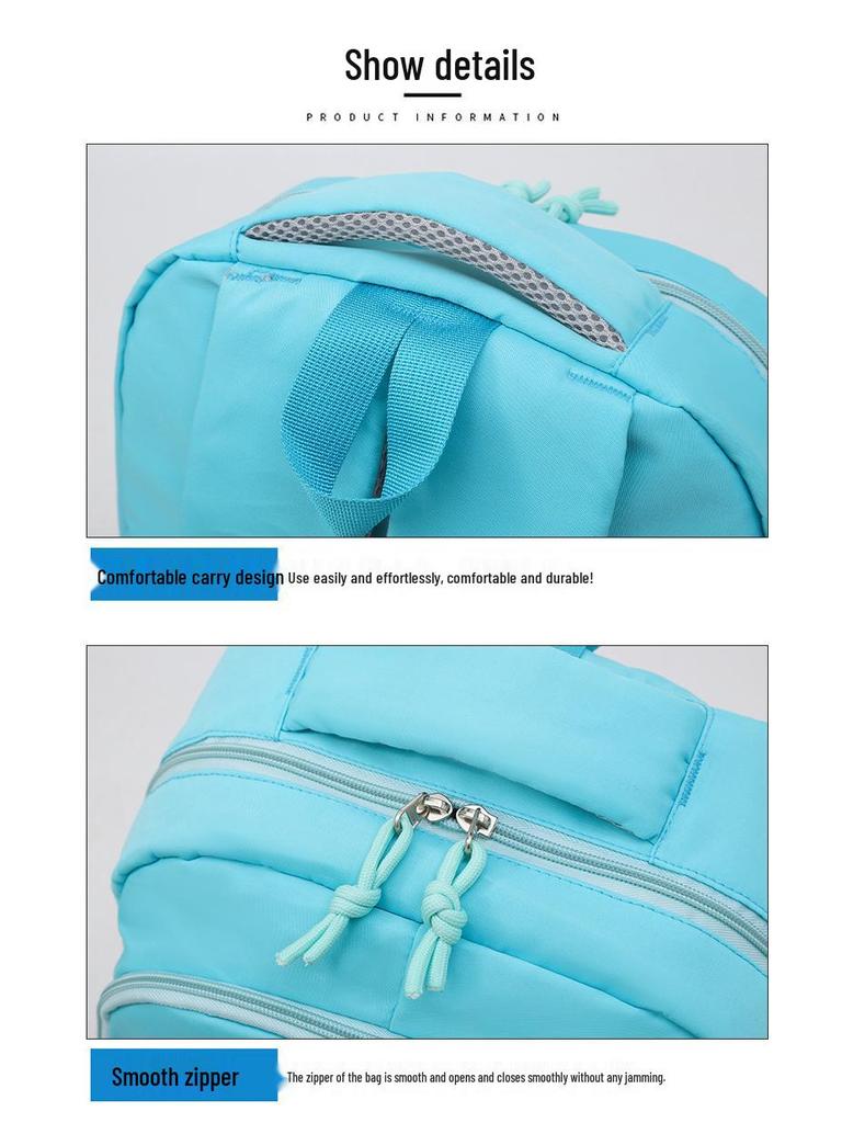 Lightweight Custom Backpack for Students: Elementary to High School, Large Capacity & Casual Design