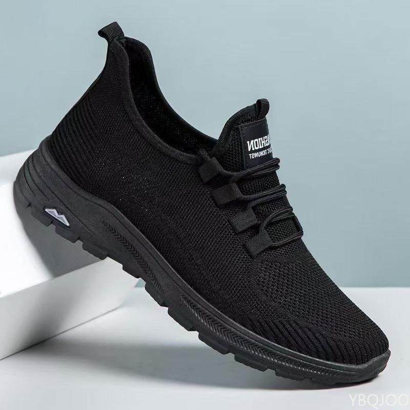 Men's breathable casual shoes for spring summer soft soled lightweight simple comfortable versatile men's sports shoes