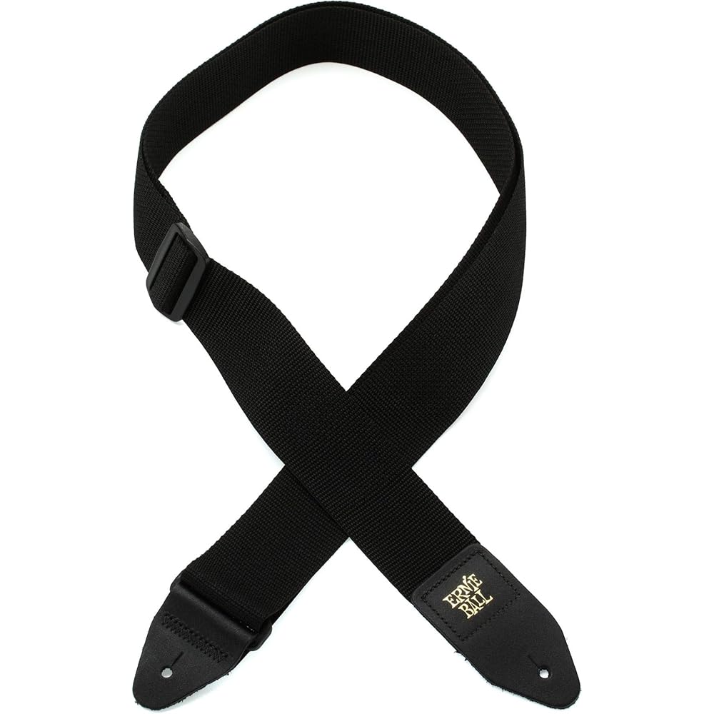 ERNIE BALL Ernie Ball Guitar Strap POLYPRO STRAP 4037 POLYPRO STRAP BLACK