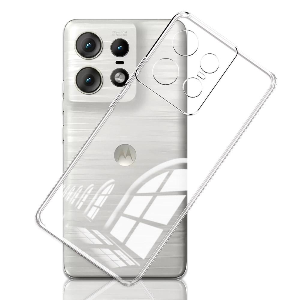 Für Moto Edge 50 Pro Hülle Klar Silikon Weiche Handyhülle Für Moto Edge50Pro Schutzhülle Coque auf Motorola Edge 50 Pro Funda