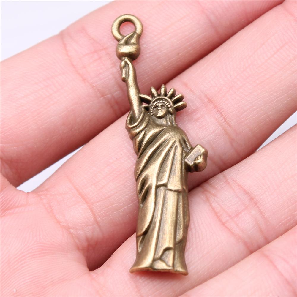 10pcs Vintage Bronze Color Travel Journey Aircraft Passport Trunk Charms Jewelry Making For Necklace Bracelet Keychain Making