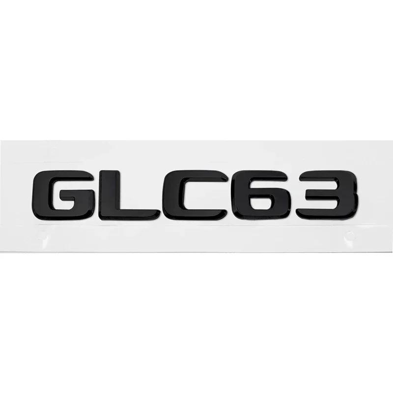 ABS Car Letter Rear Stickers Decals for Mercedes Benz GLC63 GLC200 GLC260 GLC300 Auto Trunk Badge Emblem Accessories