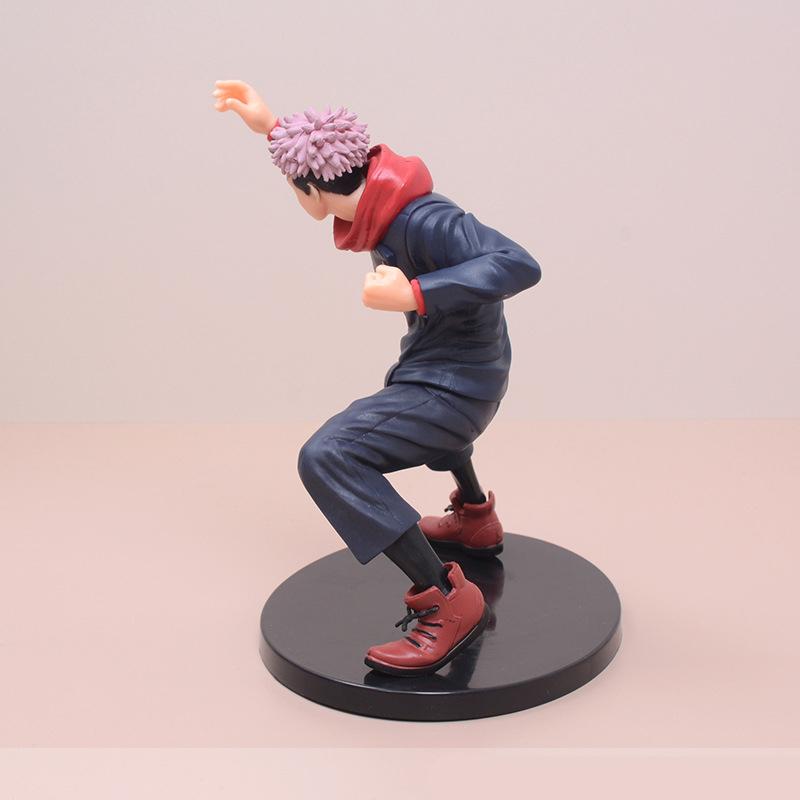 16CM Japan Anime Jujutsu Kaisen Figure Itadori Yuji Gojo Satoru Battle Form Model Toys for Children PVC Collectible Static Doll