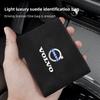 Car Driver License Suede Leather Bag Auto Driving Documents Wallet For Volvo Xc60 Xc90 V40 V60 S60 V50 V90 S80 C40 XC40 V70 XC70
