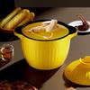 Ouruibo Little Yellow Duck Ceramic Gas Stew & Soup Pot