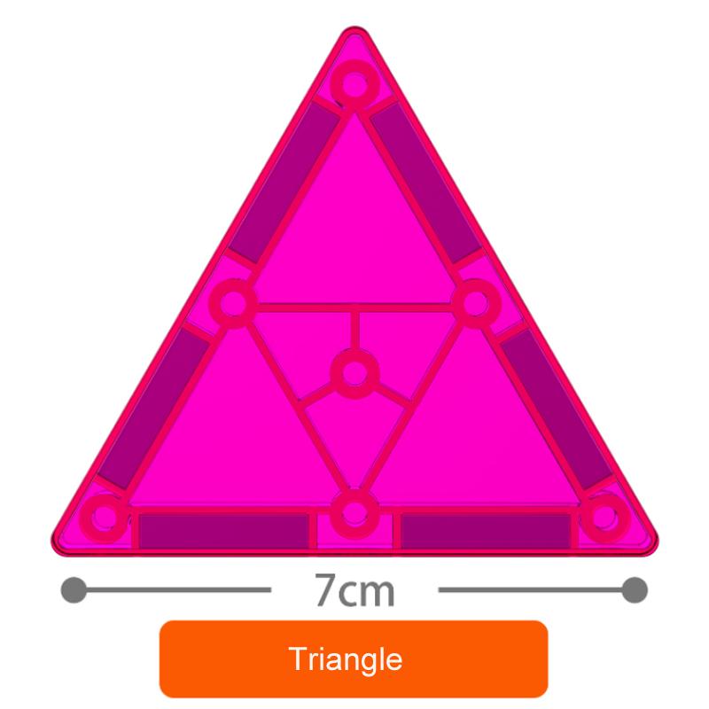 Magnetic Tiles Toddler Toys Magnetic Building Blocks for Kids STEM Educational Toys for Girls & Boys Chritmas Gift