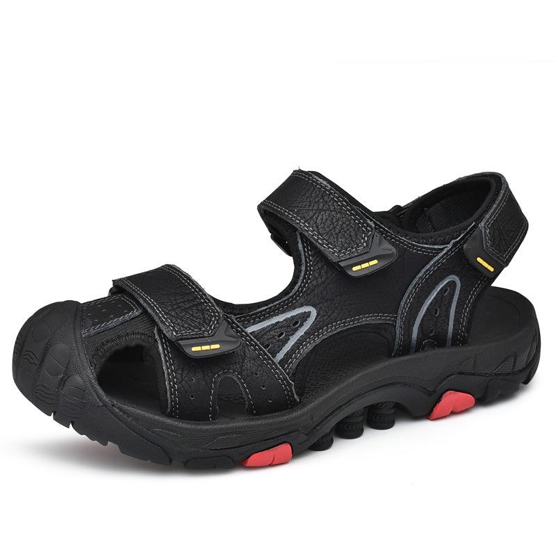 Fashion Shoes Man High Quality New  Shose Summer Comfortable Fashion Summer Leisure Beach Men Leather Sandals Sandals Beach