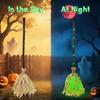 Halloween Magic Witch Broomstick,Animated Dancing Glowing Witch Broomstick With Weird Sounds Fun Halloween Party Prop