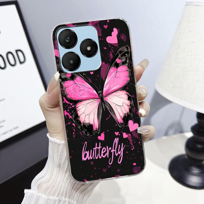 Cartoon Für Wiko T10 T20 T60 Hülle Schutzhülle Für Wiko T10 Marmor Klar Weiches Silikon Handyhülle Floral Niedliche Katze Bumper