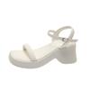 Designer Women's Summer Platform Wedge Heel Sandals Fashionable Outdoor Party Dress Footwear for Ladies