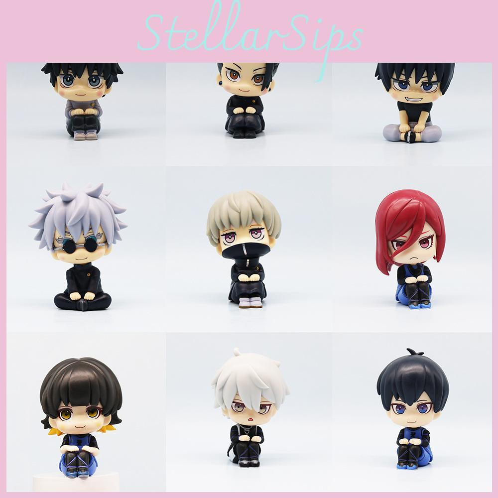 Kaisen Jujutsu Pvc Anime Figure Model Sets Cart Ornament For Display Collectors