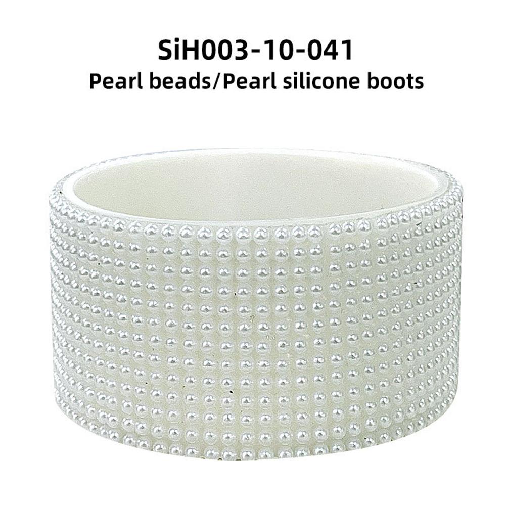 Diamond Glitter Silicone Boot Anti-Slip Water Bottle Boot Sleeve Water Bottles Bottom Sleeve for Stanley 40oz Cup Accessories