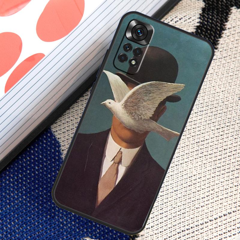 

Чехол Rene Magritte для Xiaomi Redmi Note 12 11 10 9 8 Pro Note 8T 9S 10S 11S Redmi 10 10C 12C 9C Cover Redmi 10C