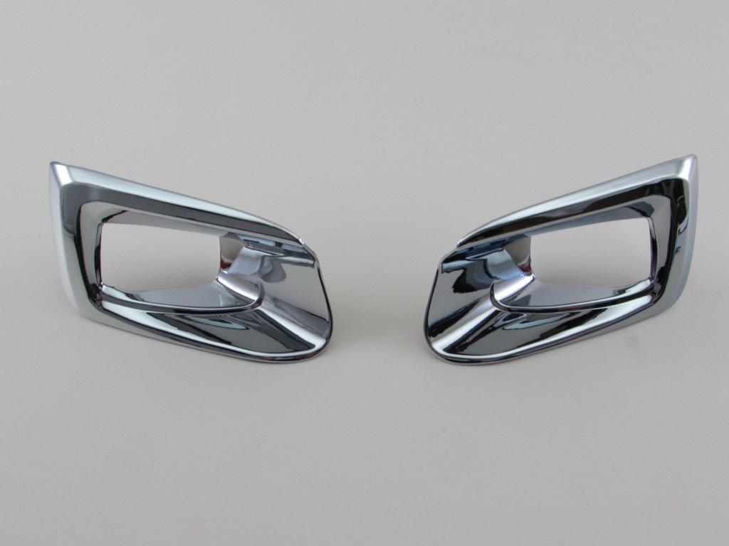 BRIGHTZ Chrome Fog Light Covers for the Late Model Levorg VM4 VMG with VM M4 MG 4G Part Number [FOG-COV-268] (Compatible Levorg, 27874)