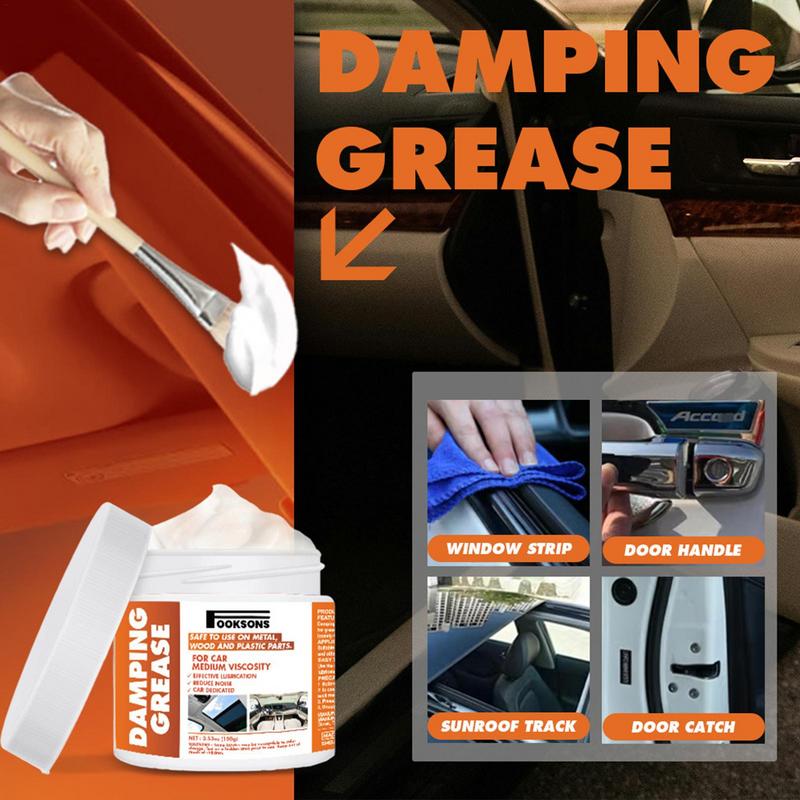 Damping Grease All Purpose Grease 3.53 Oz Waterproof Lubricant High Temp Grease Wheel Bearing Grease For Semi Truck Accessories