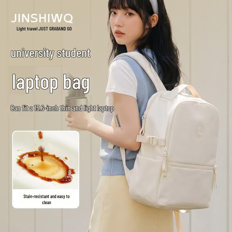 JINSHIWQ Unisex 15.6-inch Laptop Backpack