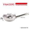 Japanese Aluminum Non-stick Yukihira Nabe Pot for Cooking Noodles, Soup, Rice, Mala Tang, and Sugar Painting - Small Size, In Stock