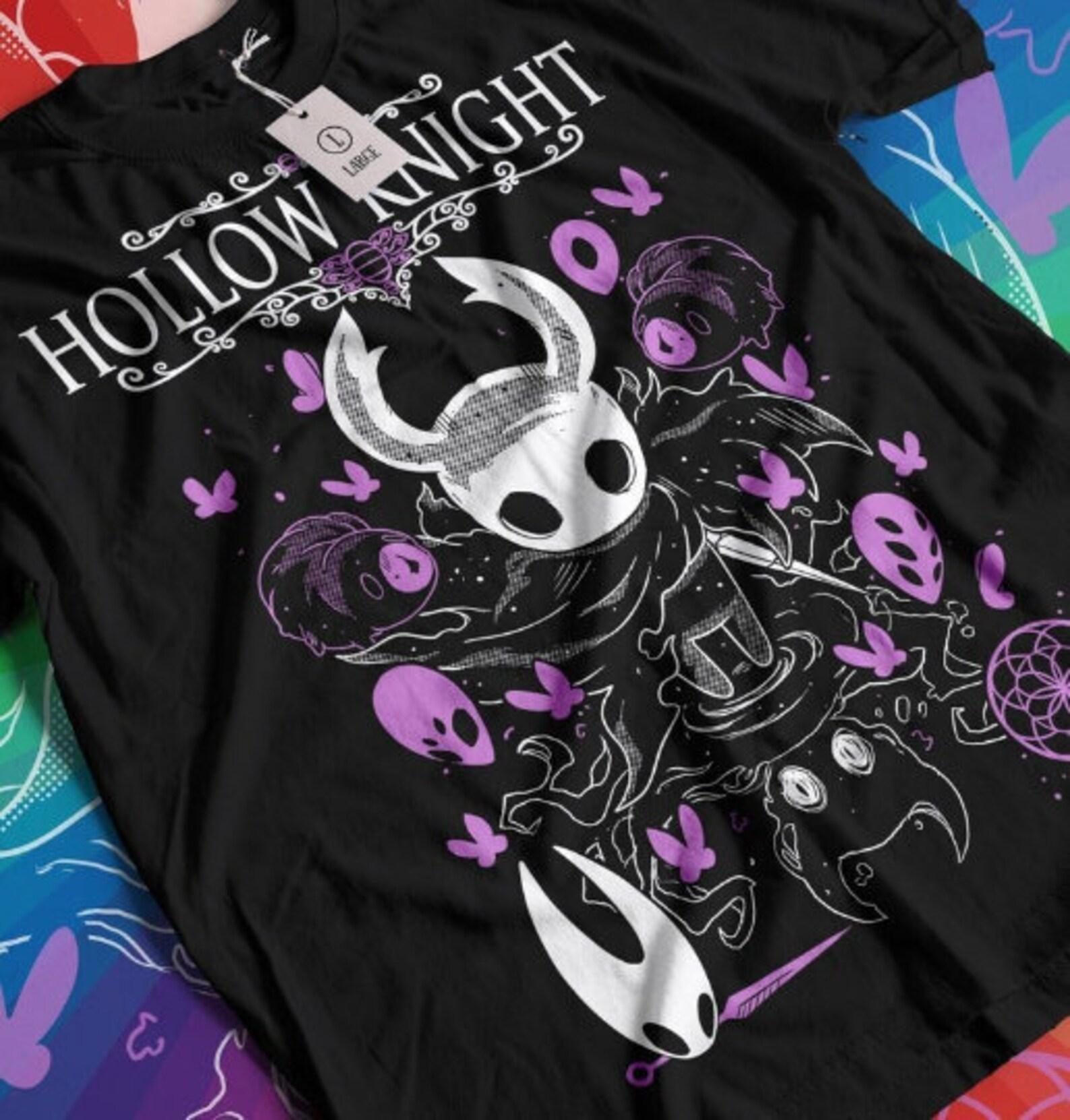 Унисекс игровая футболка Hollow Knight, инди-футболка XL