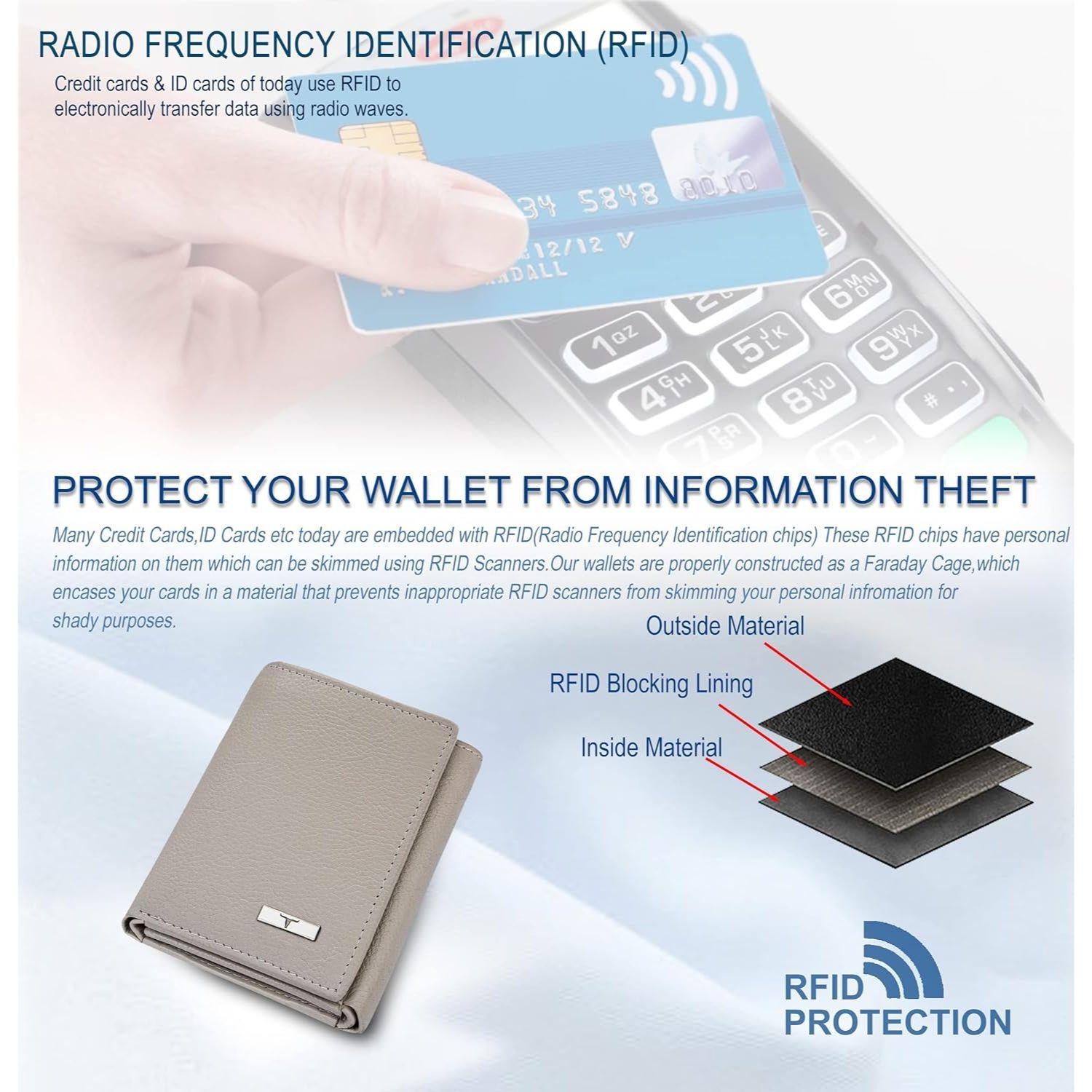 Мужской кожаный кошелек Travis Sand — фото 7