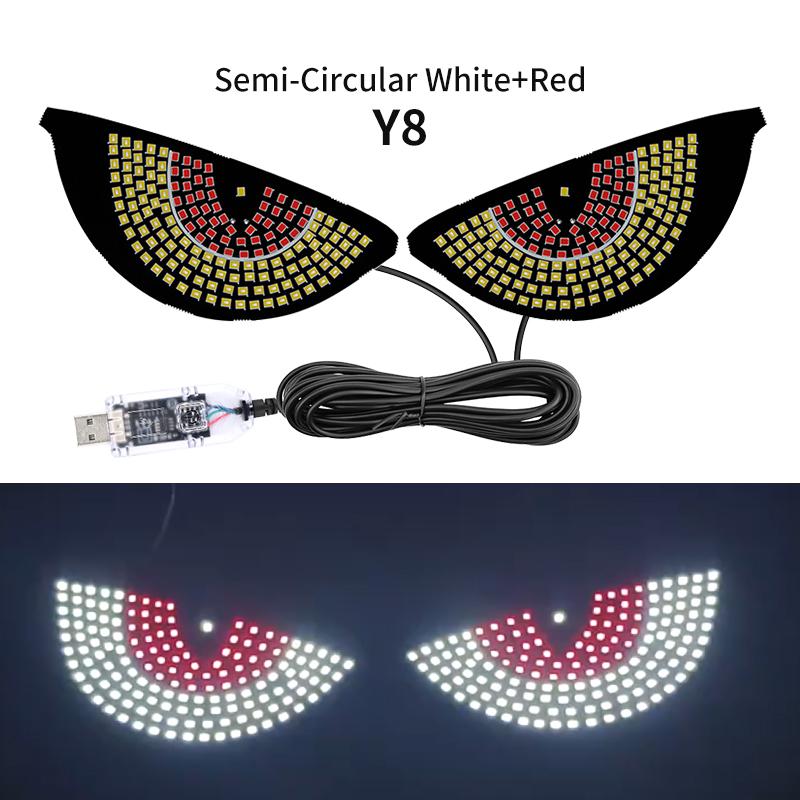 Flexible Led Windshield Display for Cars with Animated Blinking Demon Eyesgeneral Motors Front and Rear Windshield Dynamic Light
