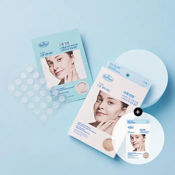 

[1+1] The Face Shop Dr. Belmer Очищающий успокаивающий пластырь от прыщей 72 штуки