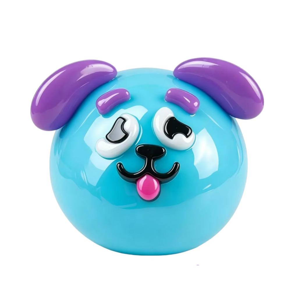 חדש Smushers Squishy, צעצוע סקווישי Curiosities החלפת פנים כלב, צעצוע לחיצה חמוד רך וניתן לעיצוב, עלייה איטית מרגיעה S