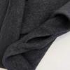 Lazy Loose High-end Black and Gray Herringbone Pattern Double-sided Wool Coat Women's Medium and Long 25 Autumn and Winter