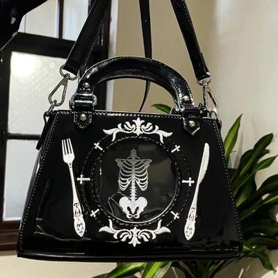Popolare Borsa da Spalla Sottobraccio Punk Gotica Harajuku Moda Dolce Cool Estetica Y2k Borse Casual da Donna Trasparenti Ita Bags