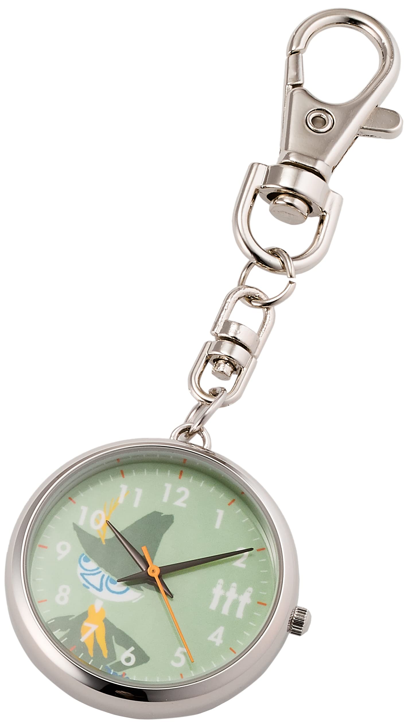

Fieldwork Карманные часы Муми-тролль Брелок Часы с Шармом Сумки Снусмумрика Серебристый MOC003-5, Женские, зелёный