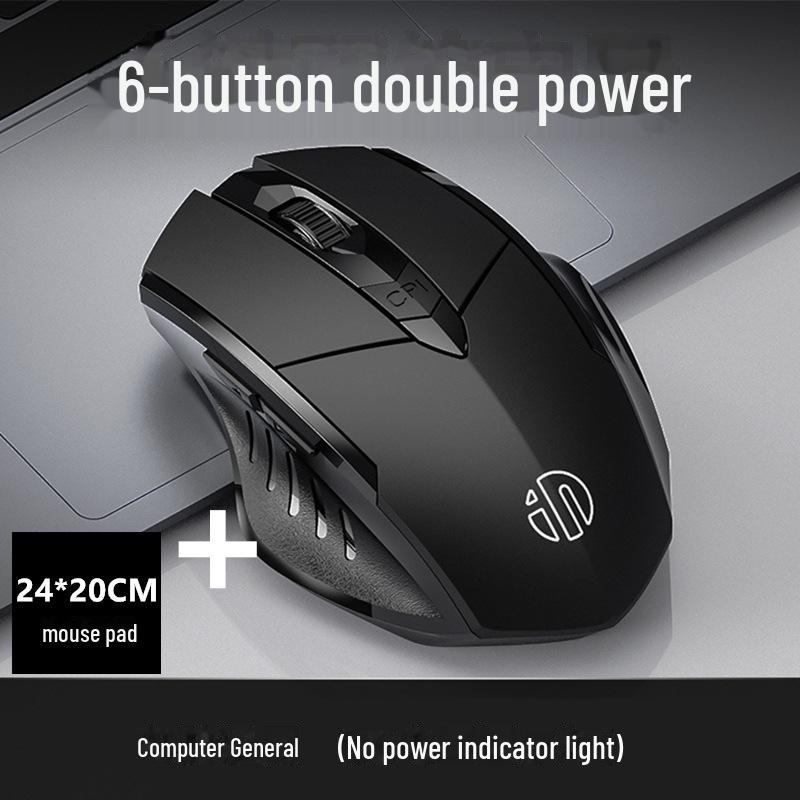 Rechargeable Bluetooth Wireless Mouse - Silent, Universal, Business & Gaming PM6
