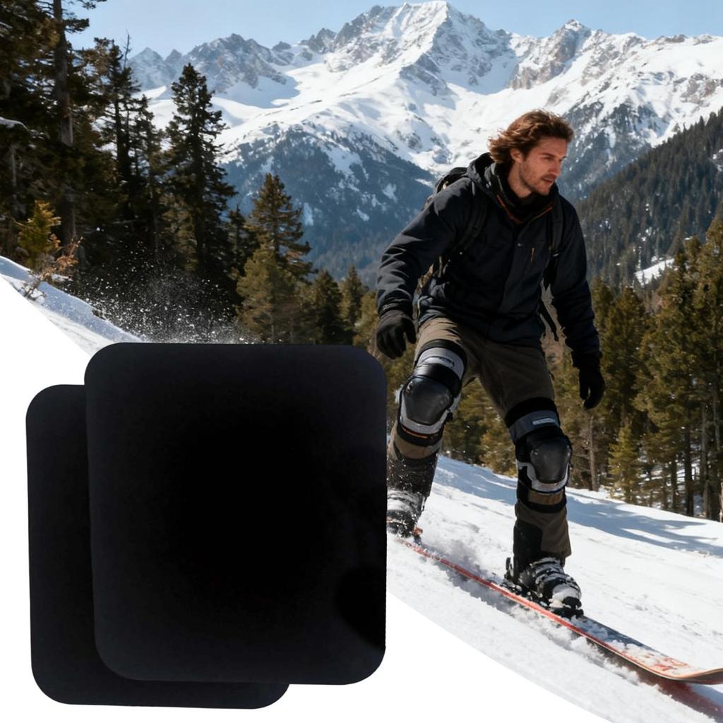 2 Pezzi Parastinchi da Snowboard Imbottitura Spessa in Schiuma Ghette Protettive Larghe per Sci & Snowboard, Sport