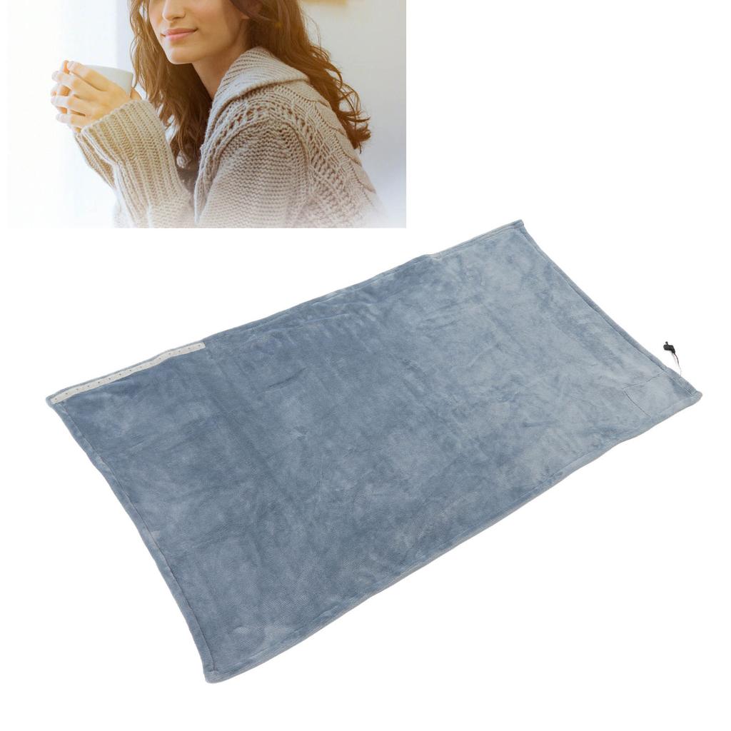 USB Electric Blanket Cozy Soft Portable Temperature Control NaMachine Washable Hted Shawl Throws for Car Home Travel