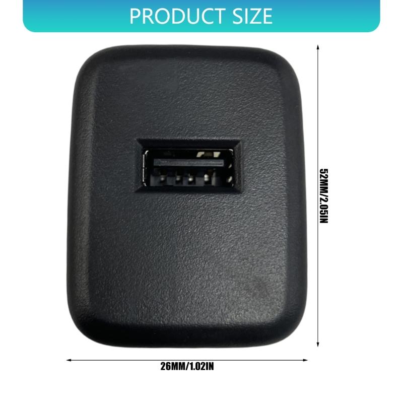 13596807 13519246 13536589 for Vehicle Car Front USB Port Socket Auto Accessories USB Charging Socket Easy Installation