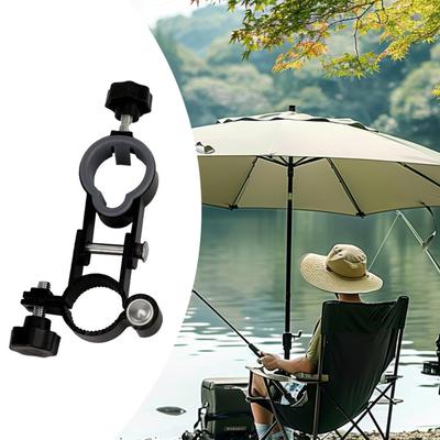 Fishing Chair Accessory for Umbrella Holder, Easy Attachment, Clamp