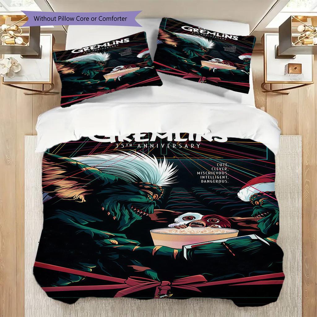 Nightmare Elm Street Threepiece Set 1 Duvet Cover 2 Pillowcase Without Core Duvet Cover And Pillowcase Christmas Birthday Gift Bedding Set