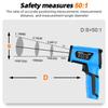 -40 To 2000 Degree Infrared Thermometer 2 Dual Laser Thermometer for Barbecue Kitchen Cooking Digital Thermometer