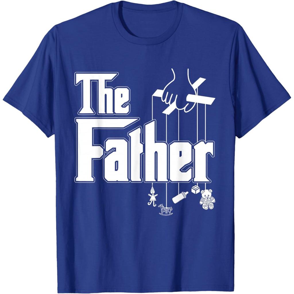 The Father Puppet Design Graphic Tee Unisex's Short Sleeve Casual Cotton T-Shirt