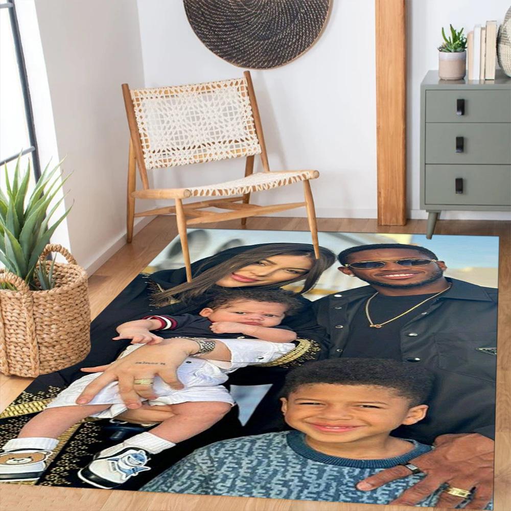 Customize Photo Customize picture Area Rug Perfect for Outdoor Balcony Dining Room Entryway Anti-slip Rug Office home decor Best for Christmas